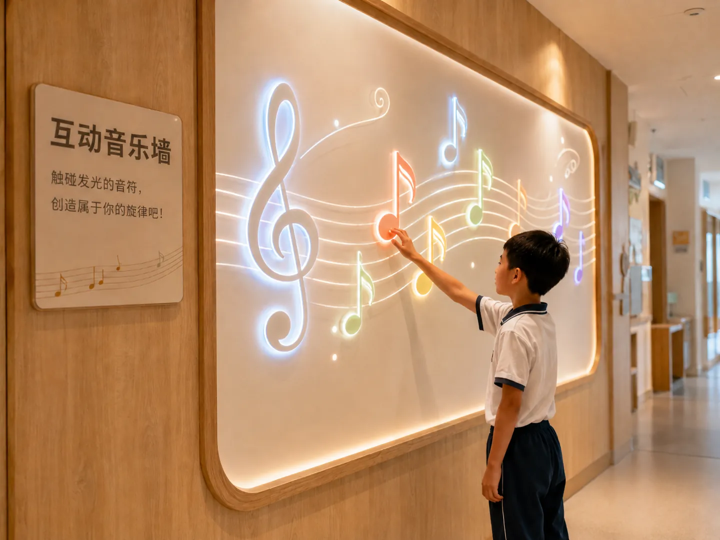 互动式音乐墙