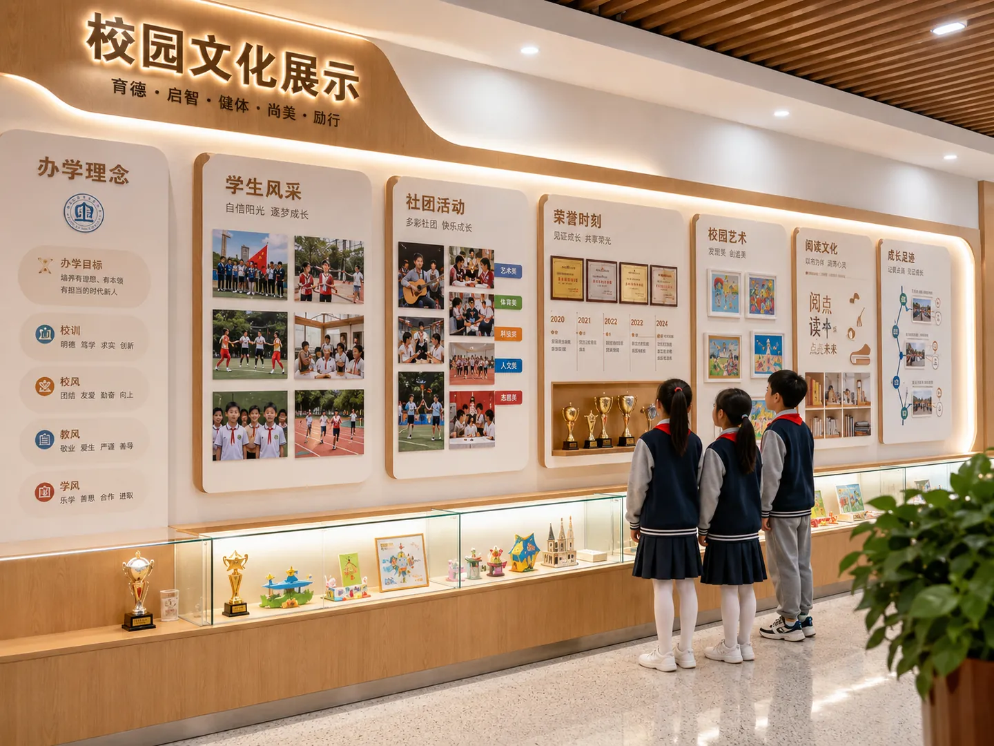 校园文化可感可见
