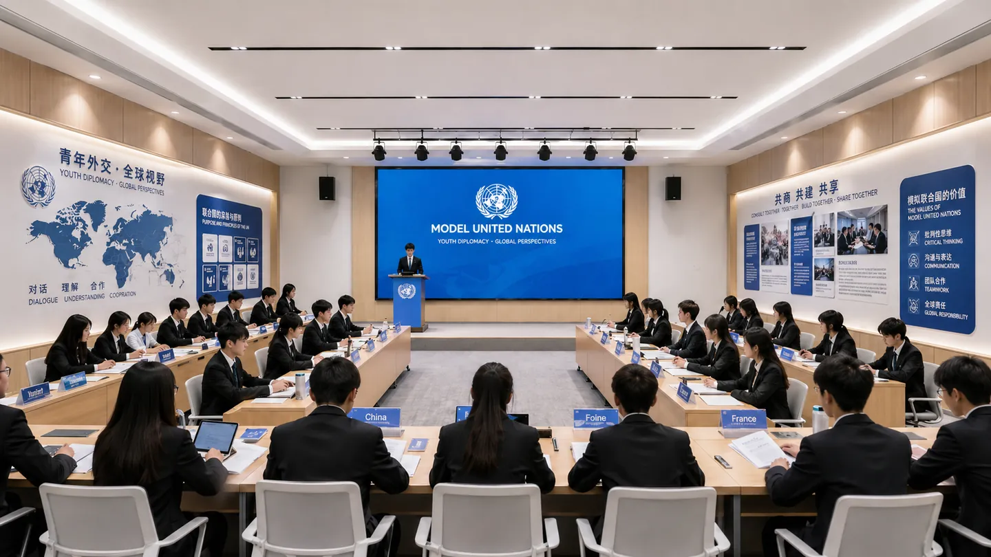 AI模拟联合国议事厅